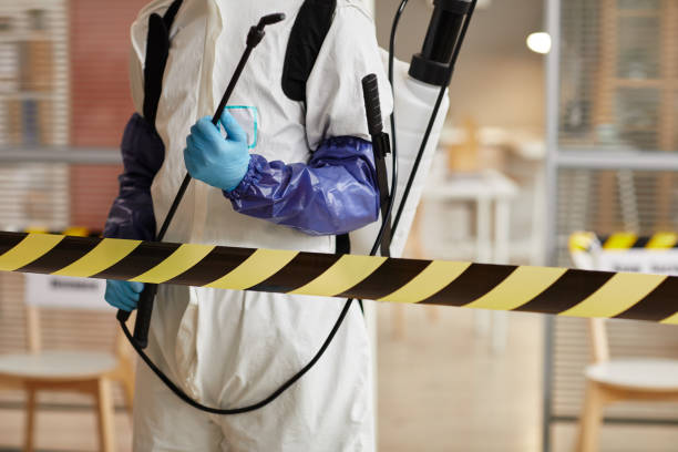 Professional Blood Cleanup technician working in Dixon, KY